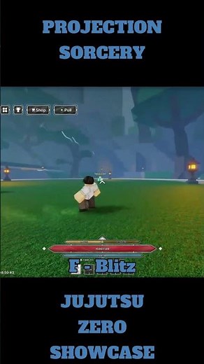 Projection Sorcery Showcase #jujutsuzero #jujutsukaisen #roblox