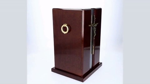 Beautiful Catholic Wooden Urn With A Cross Adult Cremation Urn for Ashes Funeral Memorial Casket for Human Remains Resting Place for Ashes - Etsy