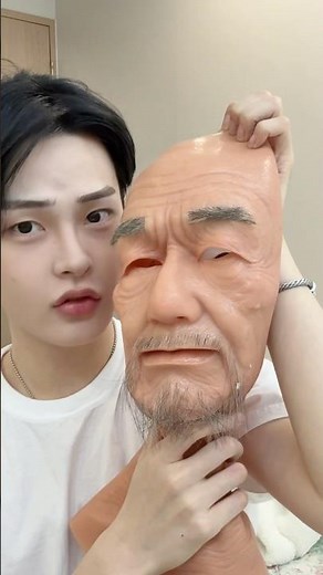 Grandpa's Face Silicone Mask #part2