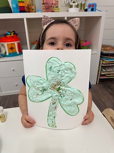 414K views · 1.9K reactions | ☘️Puffy paint activity that only...