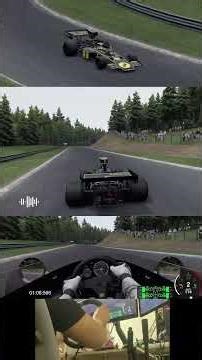 Jacky Ickx's Lotus 72 at the Nürburgring Nordschleife 1971 track - Automobilista 2