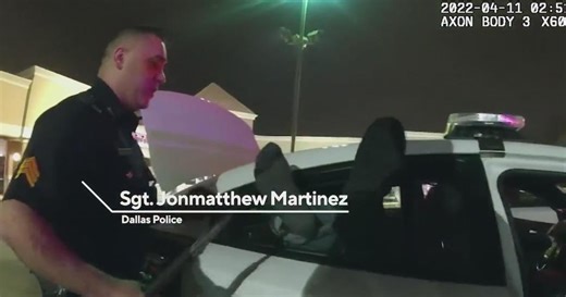 FULL VIDEO: Police body camera video shows Dallas officer striking man's feet 133 times during arrest