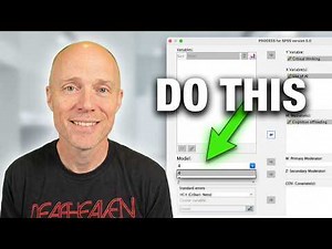 Mediation analysis using SPSS