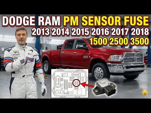 How to Find the Particulate Matter Sensor Fuse on 2013-2018 Ram Diesel Trucks