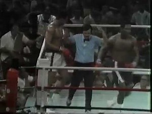 "The Thrilla in Manilla" Muhammad Ali vs Joe Frazier III 1.10.1975