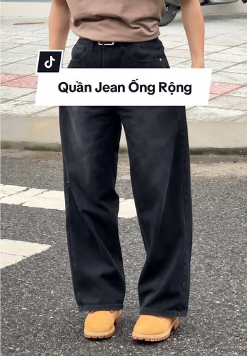 Quần Jean Ống Rộng Đẹp Nhất Cho Nam