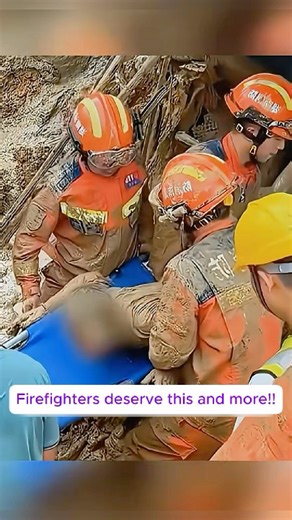 Brave Heroes in Action:Intense Firefighting Moments #firefighters #hero #bravery #shorts #ambulance