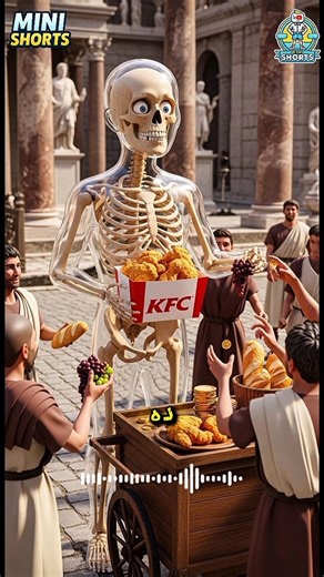 Imagine if you opened a KFC in the heart of ancient Rome! 🍗😳 #shorts