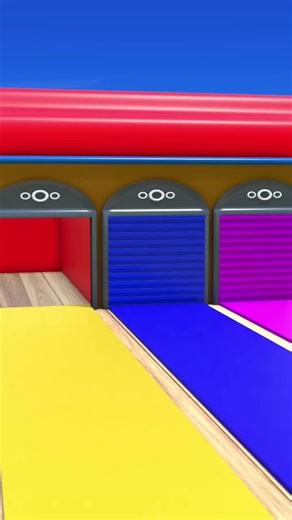 Learn Colors with Happy Cars Animation