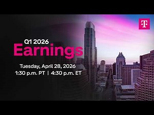 T-Mobile Q1 2026 Earnings Call Livestream