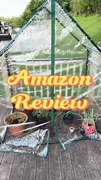 AMAZON GREEN HOUSE REVIEW #shorts #greenhouse #garden #amazon #review