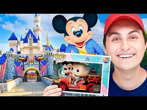 Disneyland 70th Anniversary Funko Pop Hunting!