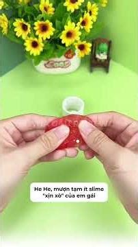 Tự làm Squishy bóp bóp siêu đã tay 🤩