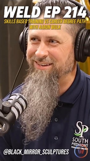 20K views · 190 reactions | New episode is live. I sit down with Aaron Wulk, Director of Applied Technical Programs at South Piedmont Community College, to talk real-world Inconel tips, ATF certification, and how to pick the right path in welding. Which route are you considering right now, skills-based training or a degree? Watch here: https://foxly.link/JXTU6d #welddotcom #weldingpodcast #inconel #ATF #SPCC | Weld.com | Facebook