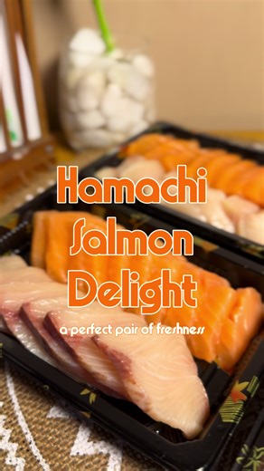 Enjoy the perfect pairing of Hamachi and Salmon Sashimi — fresh, buttery, and melt-in-your-mouth goodness in every slice. 🍣 Carefully prepared to highlight the natural flavor and premium quality of our seafood, this sashimi set is perfect for sharing… or keeping all to yourself. ✨ Freshly sliced and made with care — only at Sashimi To-Go. 🧡 Message us to order your favorites! 📍Main Kitchen: California Garden Square, Mandaluyong City 💳 Accepting payment thru Unionbank, Gcash, and Maya 🛵 Deli