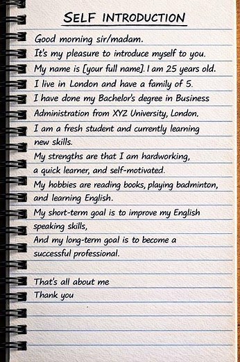 How to introduce yourself in English | Self introduction in interview | Daily use English #english