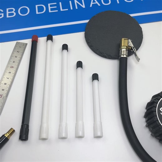 Metal Valve Extension Straight RV Truck Valve Stem Extender Nickel Plated Brass Heavy-Duty Fit Standard .305-32 Valve Cap Thread