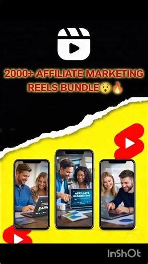 2000+ Affiliate Marketing Reels Bundle | Grow Sales & Earn Online 🚀 #affiliate #earnmoneyonline