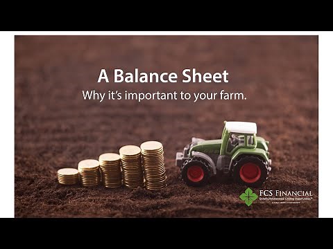 How to Complete a Balance Sheet to Buy Land or a Farm