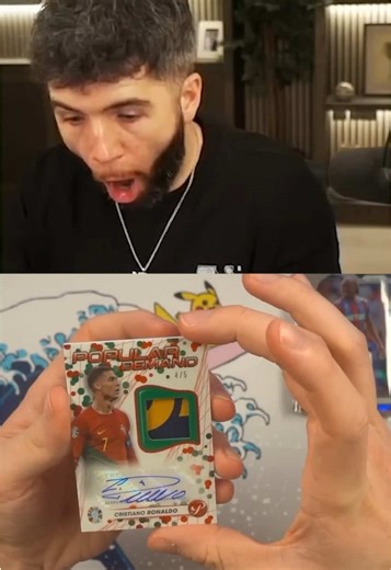 Unboxing a Super Rare Cristiano Ronaldo Autographed Relic