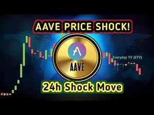 AAVE PRICE SHOCK! 🚨 24H Crash or Hidden Breakout? | Aave Crypto | Aave Price | AAVE Token #crypto