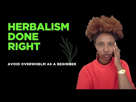 A successful Herbalism & natural healing journey for beginners