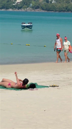 ☀️Thailand Best Phuket Beach Hot -Summer Day 68💧 #travel #summer