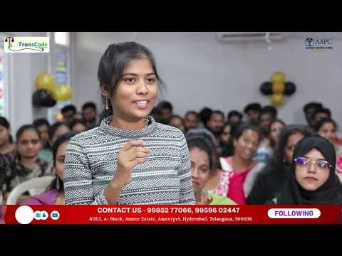 From Beginner to 70% in CPC 🎯 | Swarnalatha Real Experience | Transcode Solutions #cpc #aapc
