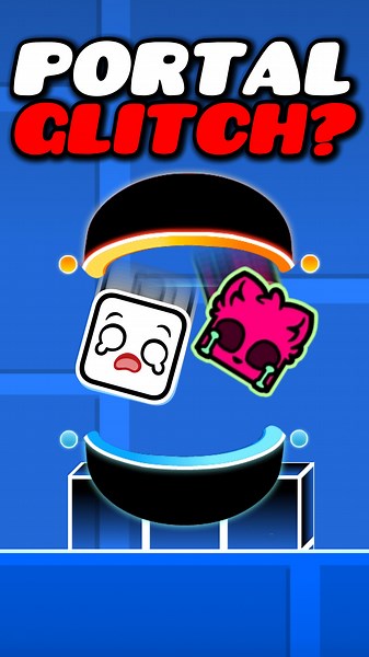 Geometry Dash’s Portal Mystery 👀 #shorts #geometrydash #gd