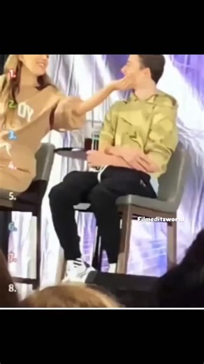 @filmeditzworld on Instagram: "Mille and Noah core 😂😂 The Upside Down was fiction. What happened to them was real. While the world screamed at Stranger Things, Millie Bobby Brown and Noah Schnapp were living a story no script could protect them from. Childhood didn’t fade slowly. It vanished between seasons. One year they were kids riding bikes. The next, they were headlines, expectations, opinions, pressure pouring in from every corner of the planet. Growing up wasn’t optional. It was televis