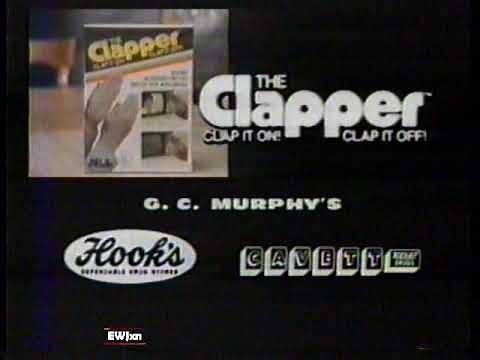 1984 The Clapper "Clap on Clap Off" TV Commercial