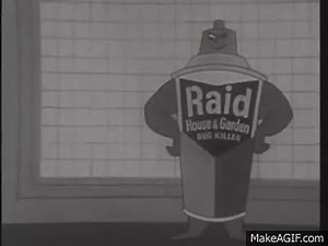 Raid Bug Killer (1960) - Classic TV Commercial on Make a GIF