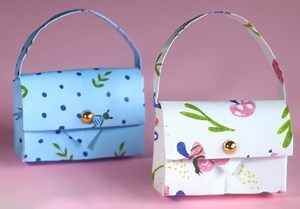 Paper Handbag Tutorial – Design Peak