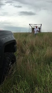 Ever drive up on your fallen deer stand because it's so windy? This was in Kansas. | Mojo TV