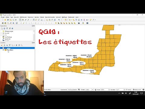 Tuto de cours QGIS : Les étiquettes