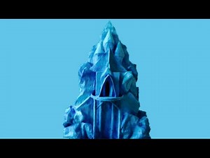 How To Make Queen Elsa's Ice Castle From Frozen