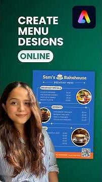 Create Stunning Menu Designs for Your Café