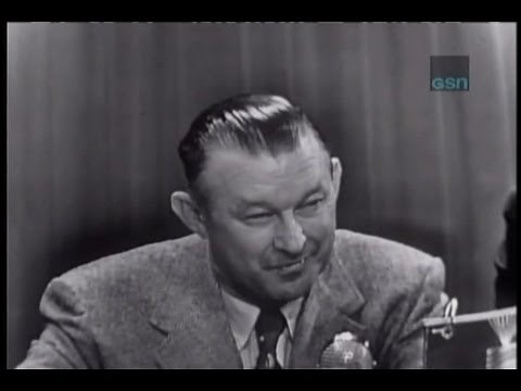 What's My Line? - Chuck Dressen; Abe Burrows [panel] (Sep 28, 1952)