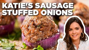 Katie Lee's Sausage Stuffed Onion | The Kitchen | Food Network - Italian Food