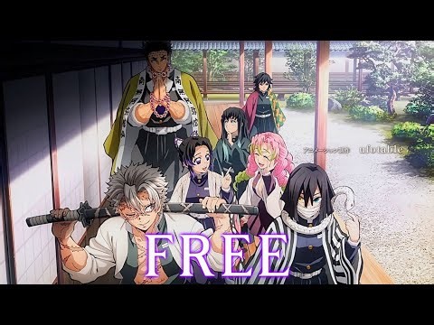 Demon Slayer || Free || K-pop Demon Hunters || AMV