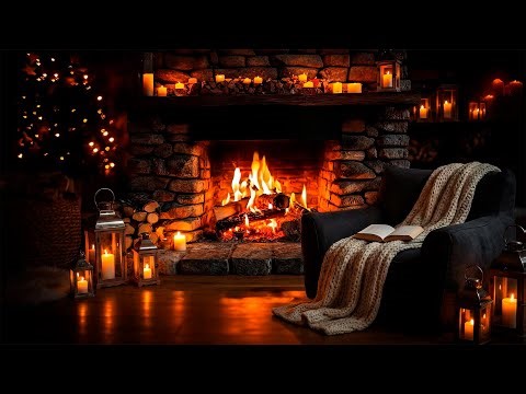 🔥 12 Hours of Cozy Fireplace Sounds — Real Crackling Fire (No Music)
