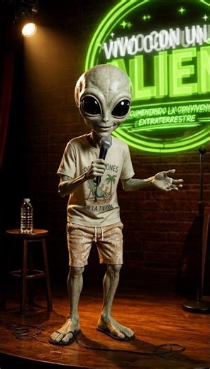 JEFF EL EXTRATERRESTRE NO QUIERE INVADIR LA TIERRA 😂👽
