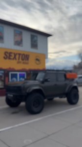 Just finished installing a ton of high-performance parts on this Bronco Raptor! 💥 We added Baja Design lights, a Lowrance Offroad GPS system to go with the Addictive Desert Designs bumpers, a PCI race radio, a Rotopax fuel container, Trail Rax Pak Rax & roof rack, Nitto Trail Grappler M/Ts, Method wheels, and Maxtrax recovery tracks. You can get all of these top-tier upgrades installed right here at Sexton Offroad! 🔥 Ready to conquer any trail! 🚙💨 #BuiltForAdventure #BroncoRaptor #BajaDesign