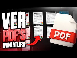How to View Thumbnails of PDF Files ✅