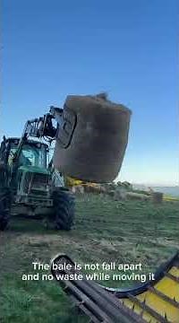 Feeding Cattle Baleage Without Removing the Net – This Changes Everything