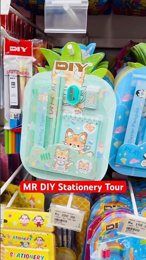 🤩 Find Cute Stationery Items at MR DIY Store 😍| my diy stationery collection | stationery shop