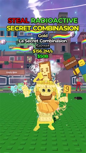 DON’T CHECK THIS LA SECRET COMBINASION STEAL A BRAINROT MINECRAFT ROBLOX SOUND#stealabrainrot #roblox #challange #fyp #shorts