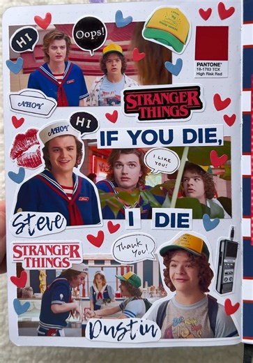 IF YOU D|E, I D|E 😭💙❤️ #dustinhenderson #steveharrington #dustinandsteve #strangerthings #viral @Stranger Things