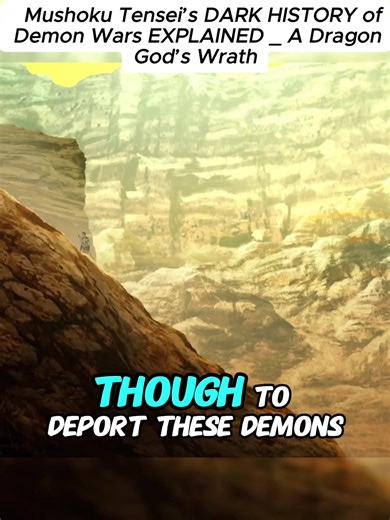 Mushoku Tensei’s DARK HISTORY of Demon Wars EXPLAINED A Dragon God’s Wrath Laplace's Conquest.#MushokuTensei #DemonWars #DragonGod #Laplace #AnimeLore_02
