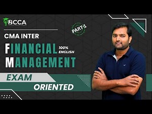 CMA INTER | GROUP-2 | FINANCIAL MANAGEMENT | MARATHON PART-1 | BY CA CMA RAVI KUMAR | DEC 2025